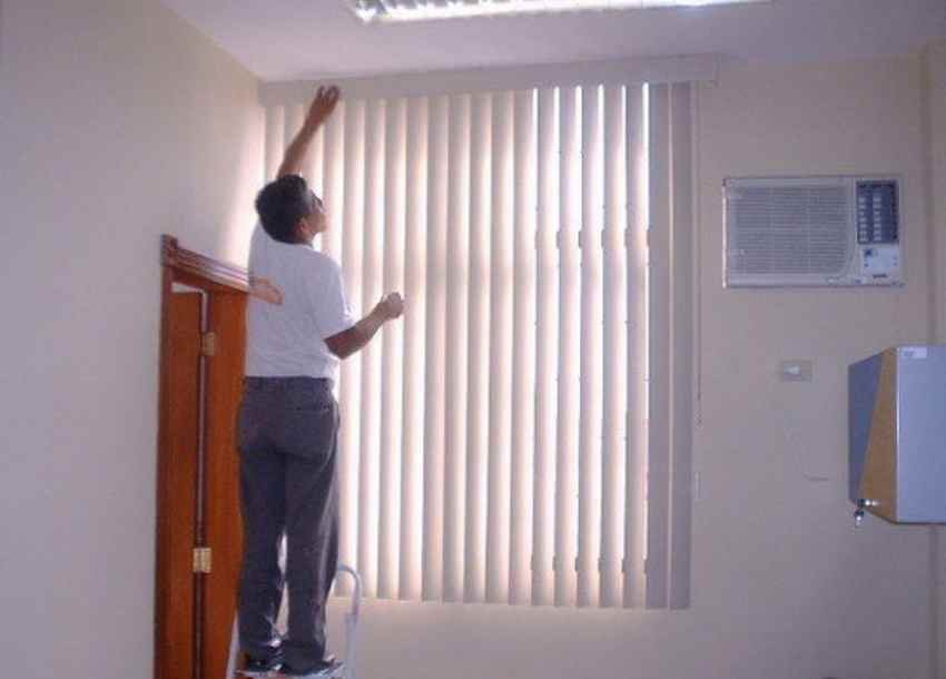 Lavado de Persianas de tela