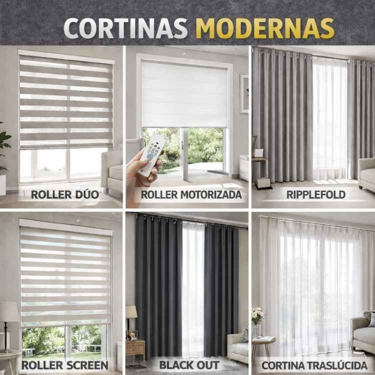 cortinas modernas peru