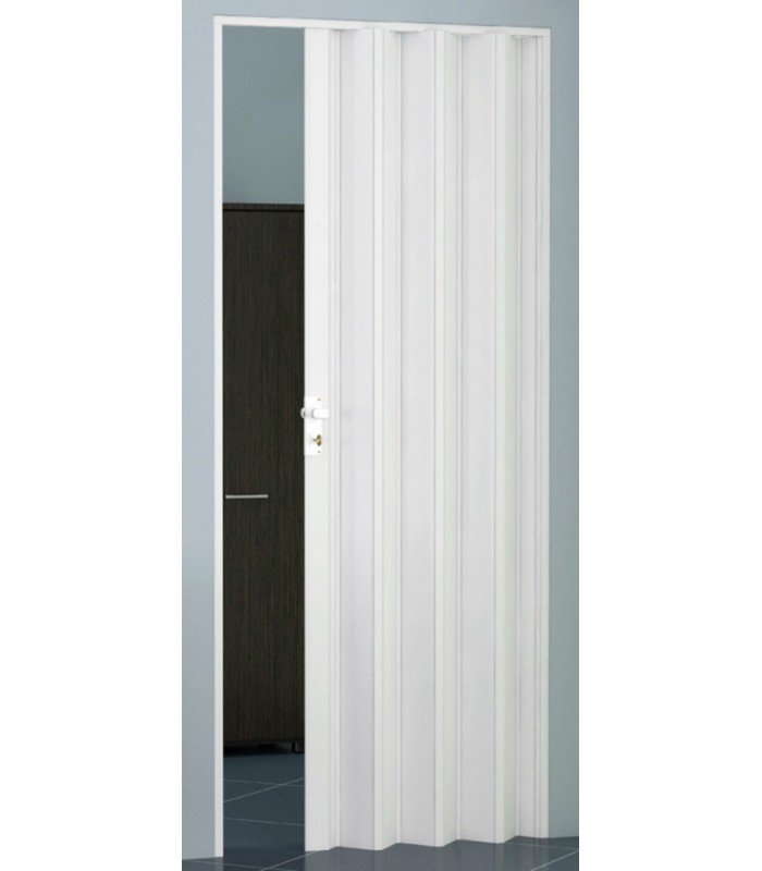 puerta plegable en pvc